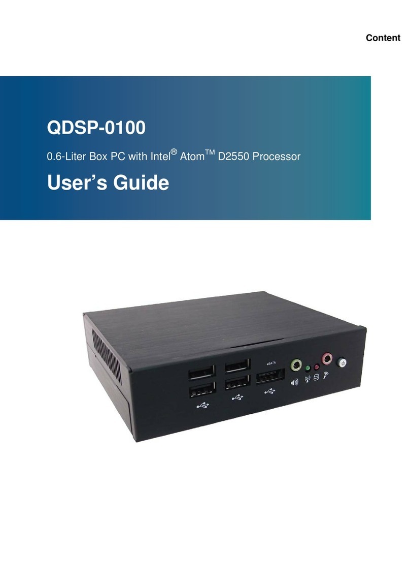 CONSTEEL ELECTRONICS QDSP-0100 user guide