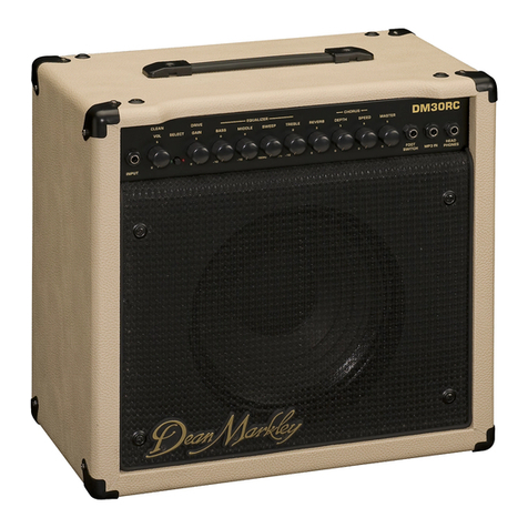 Dean DM30RC quick guide