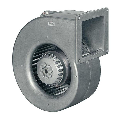 Ebmpapst G2E180-EK01-13 User manual