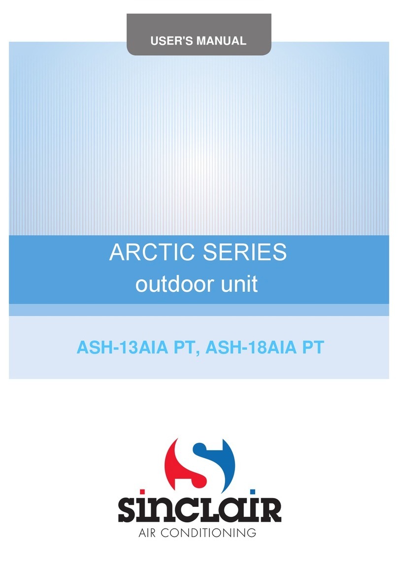 Sinclair ARCTIC Series User manual