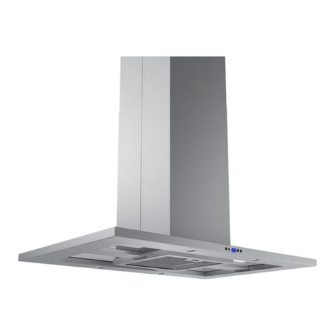 Zephyr Essentials Modena Island ZMD-M90AS Installation guide