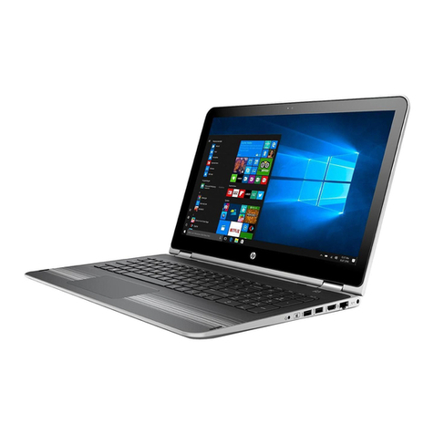 HP Pavilion x360 15-BK193MS User manual