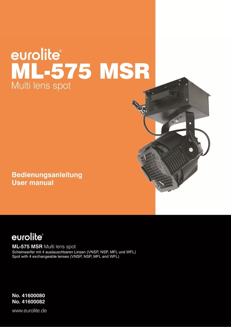 EuroLite ML-575 MSR user manual