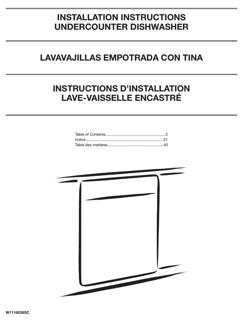 Whirlpool WDF518SAHW0 installation instructions