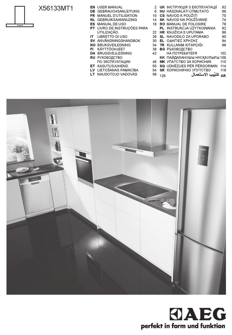 AEG X56133MT1 User manual