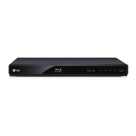 LG BD600 User manual
