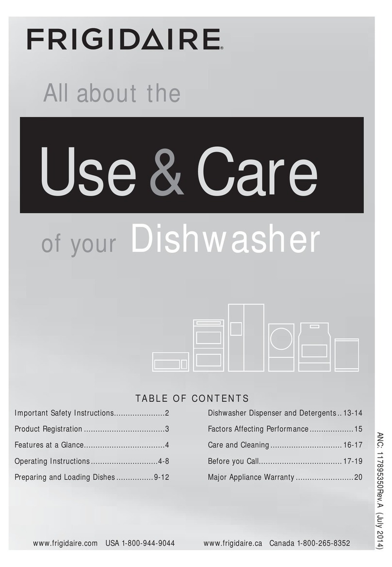 Frigidaire LGID2475QF1A use & care