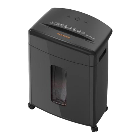 Bonsaii DocShred Pro C222-A User manual