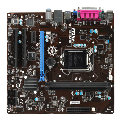 MSI H81M-P32L User manual MSI H81M-P32L User manual