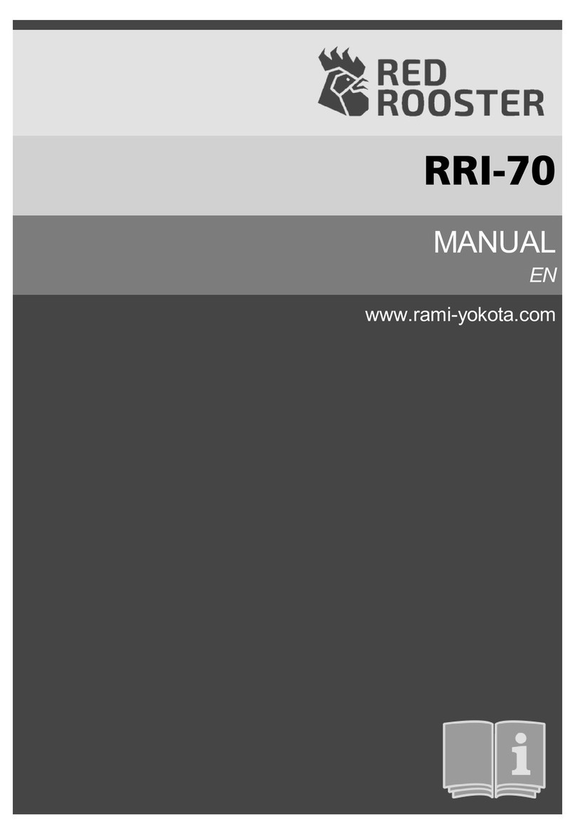RED ROOSTER RRI-70 manual