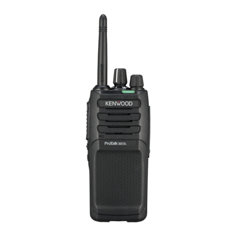 Kenwood ProTalk DIGITAL TK-3701D User manual