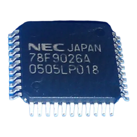 NEC UPD789026 Series User manual