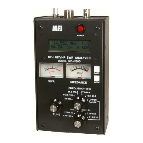 MFJ MFJ-259D User manual