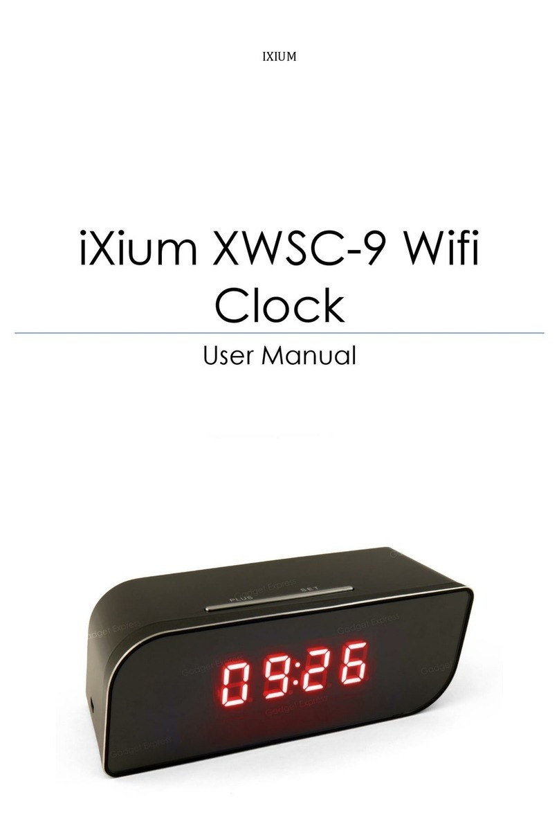 IXIUM XWSC-9 Wifi User manual