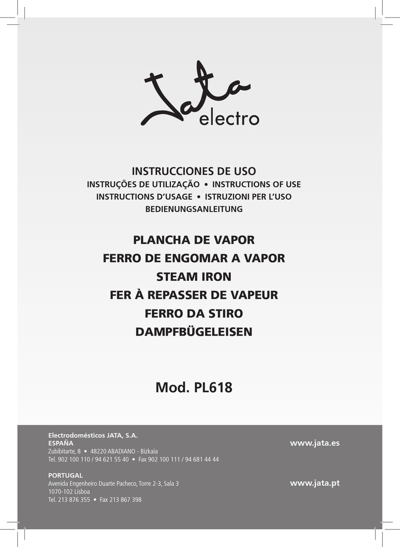 Jata electro PL618 User manual Jata electro PL618 User manual