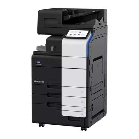 Konica Minolta bizhub C450i quick guide