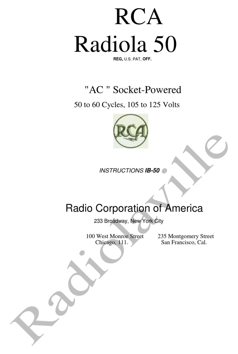 RCA 50 manual