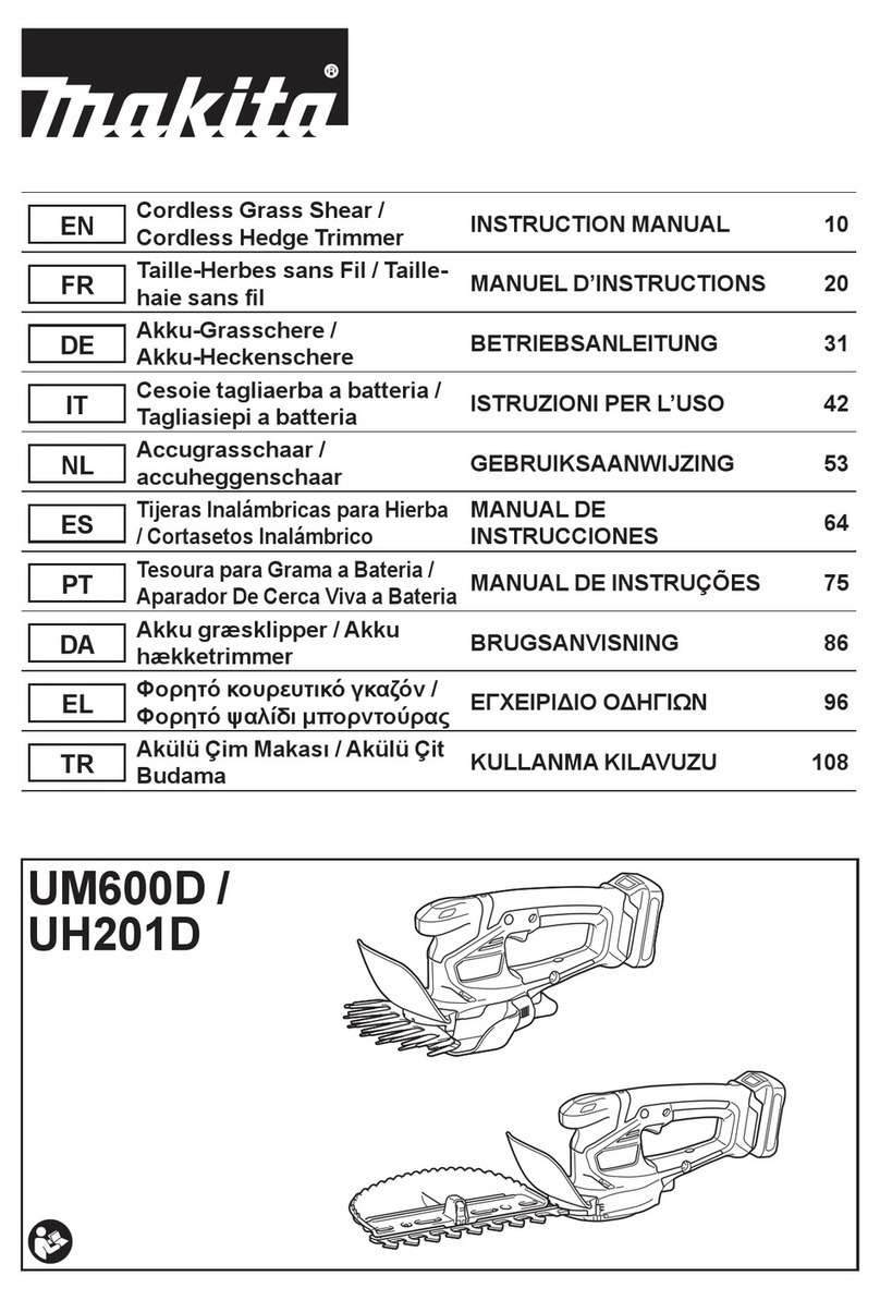 Makita UM600D instruction manual