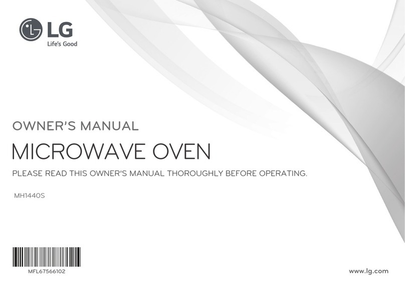 LG MH1440S owner's manual