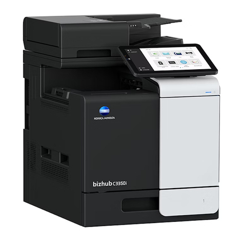 Konica Minolta bizhub C3350i quick guide