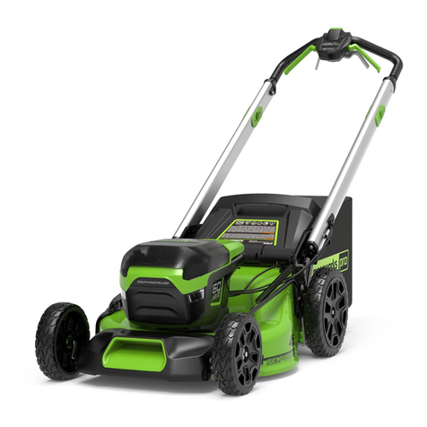 GreenWorks GD60LM46SP Operator's manual