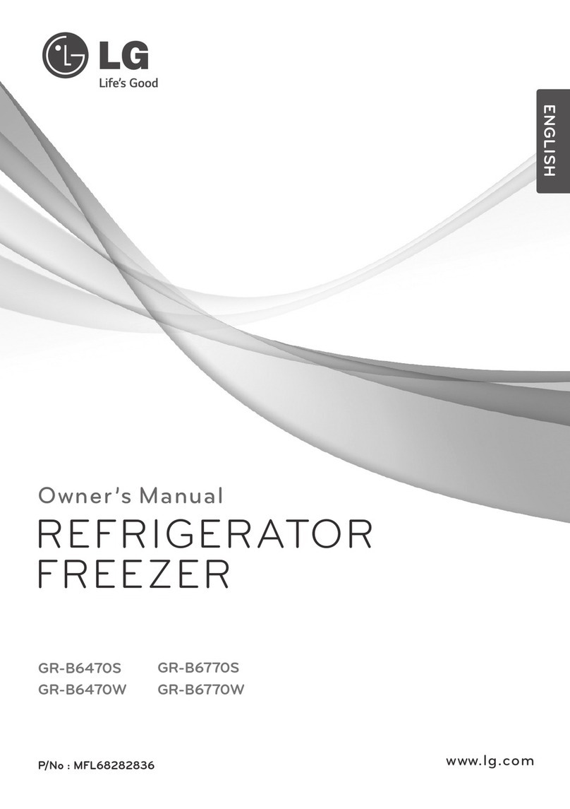 LG GR-B6770S owner's manual