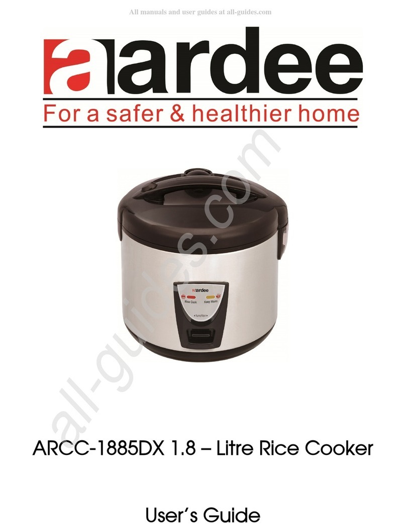 Aardee AARC-1885DX User manual