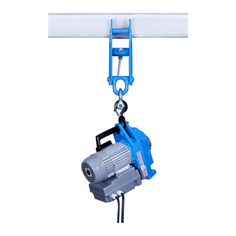 Tractel Minifor TR125 SY User manual
