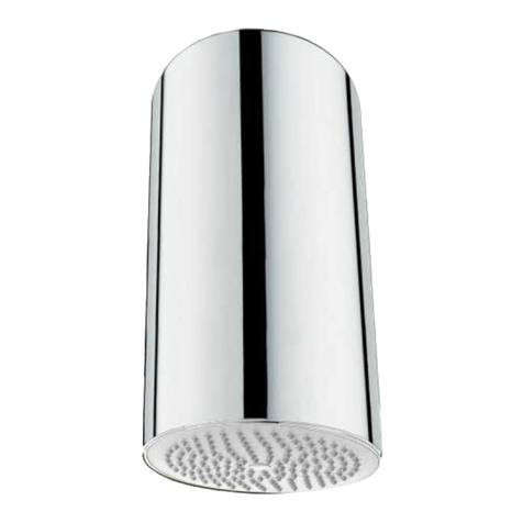 Bossini Dinamic Inox H80166 INSTALLATION AND CARE INSTRUCTIONS Bossini Dinamic Inox H80166 INSTALLATION AND CARE INSTRUCTIONS