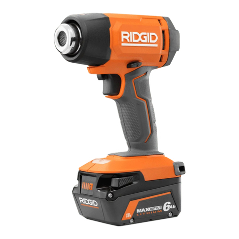 RIDGID R860435 User manual