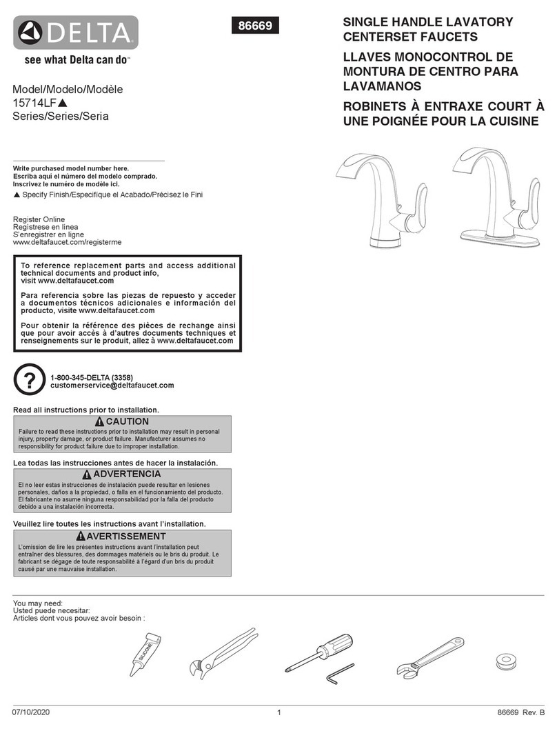 Delta 15714LF-ECO User manual