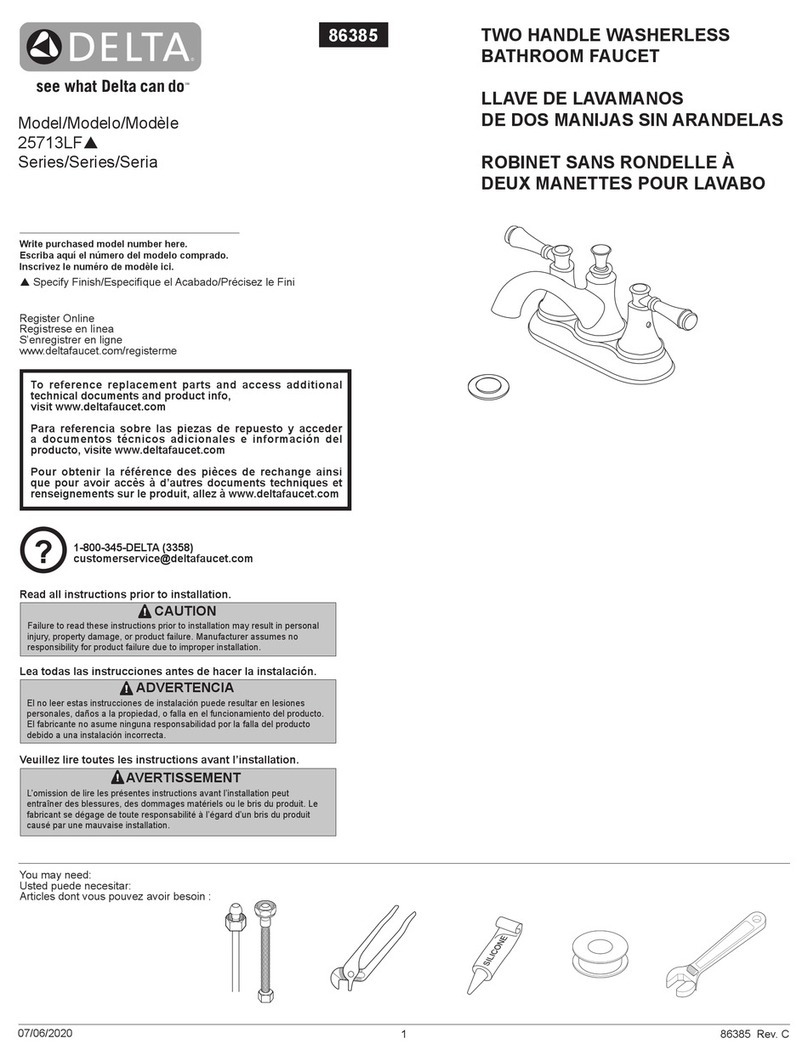 Delta 25713LF-ECO-R User manual
