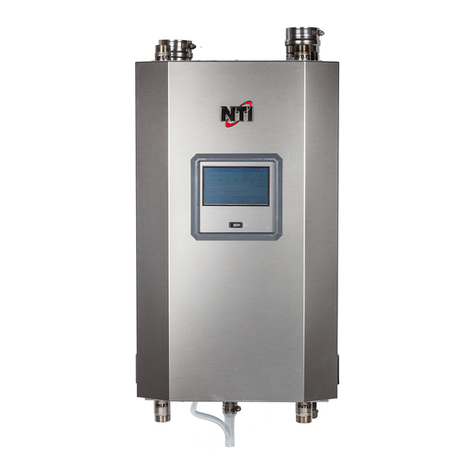 NTI Trinity Tft399 Installation and operation manual