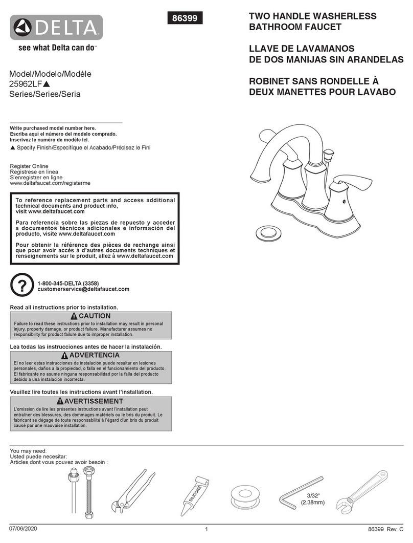 Delta 25962LF-SS-ECO-R User manual