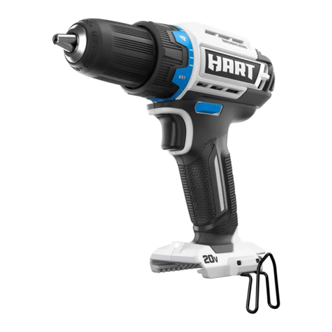 HART HPDD25 Operator's manual