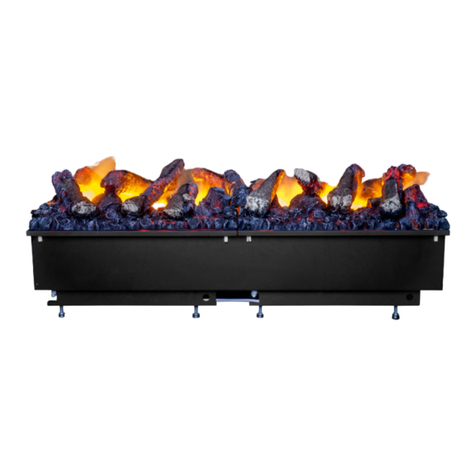 RealFlame OPTIMYST CAS500 Installation instructions RealFlame OPTIMYST CAS500 Installation instructions