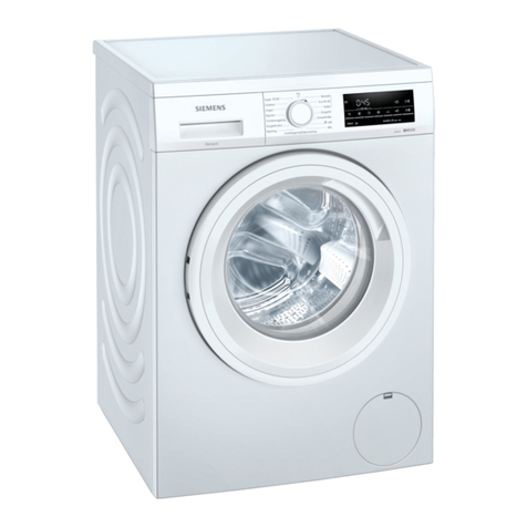 Siemens WU14UTL9DN User manual and installation instructions