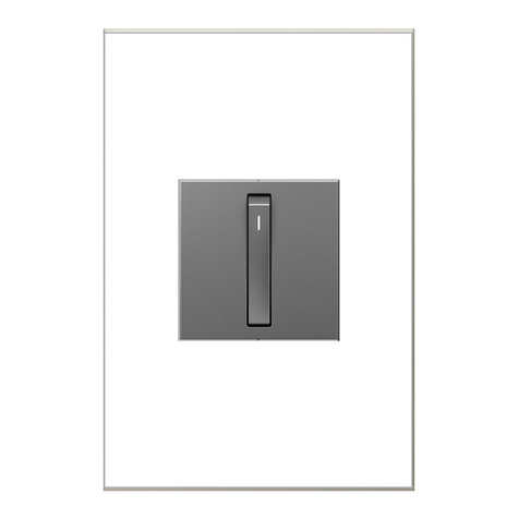 LEGRAND adorne ASWRRR installation instructions