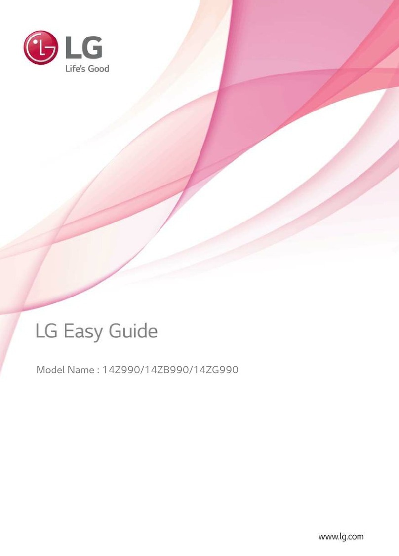 LG 14Z990 Product information sheet