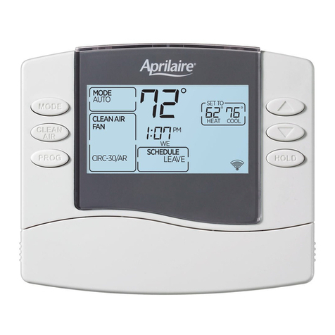 Aprilaire 8810M Safety & installation instructions