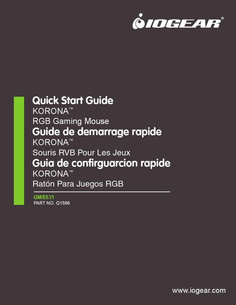 IOGear KORONA GME631 User manual