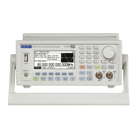 AimTTi TGF3082 User manual