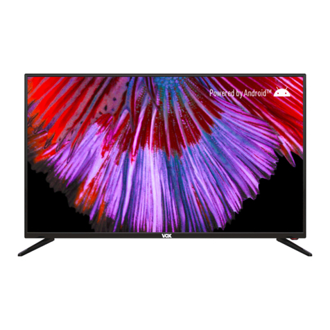 VOX electronics UHD 43ADS316BU operating instructions