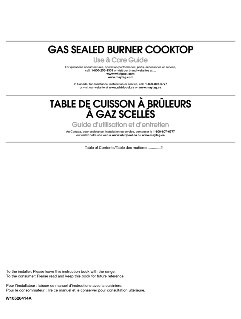 Maytag GLS3665RS03 Use & care guide
