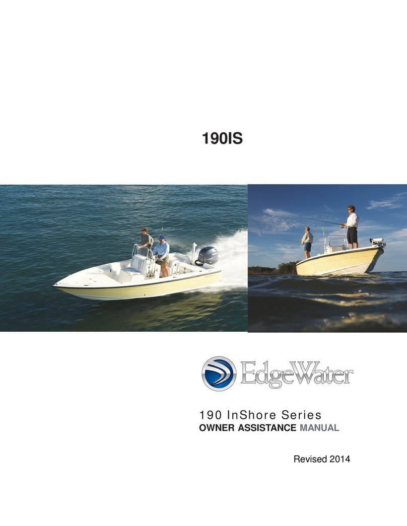 Edgewater Networks 190 InShore 2014 Series OWNER ASSISTANCE MANUAL Edgewater Networks 190 InShore 2014 Series OWNER ASSISTANCE MANUAL