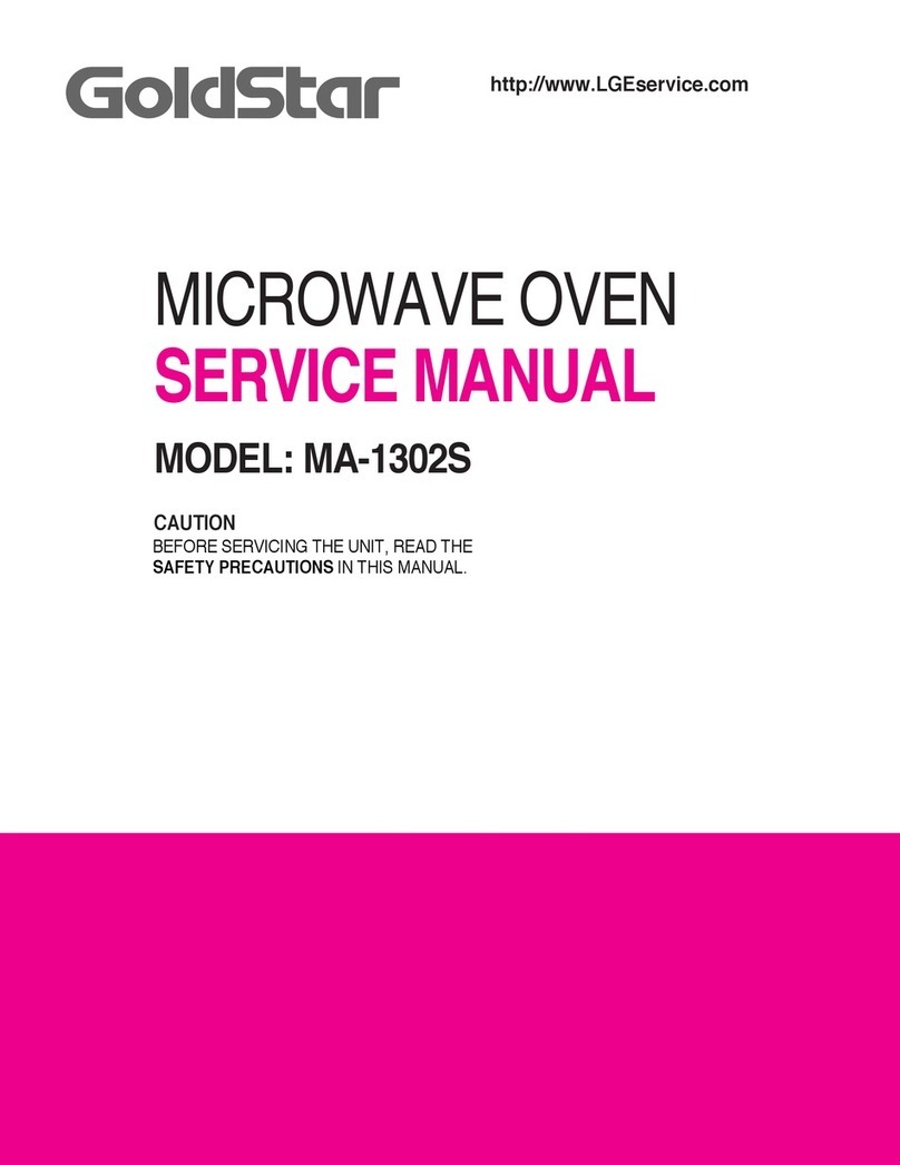 LG GoldStar MA-1302S Service manual