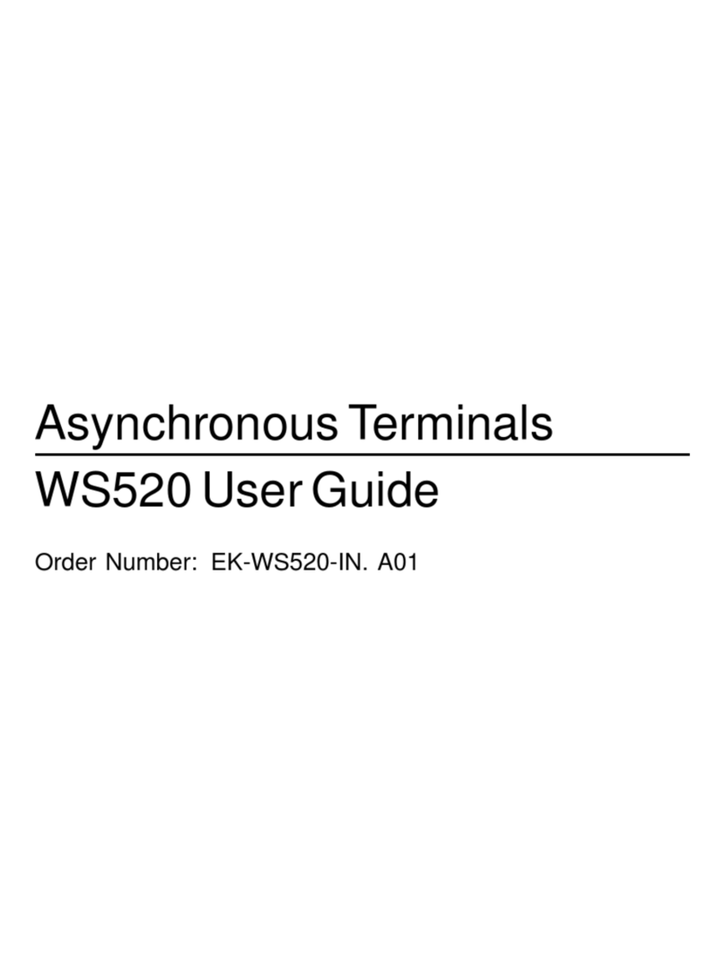 Digital Equipment WS520 user guide