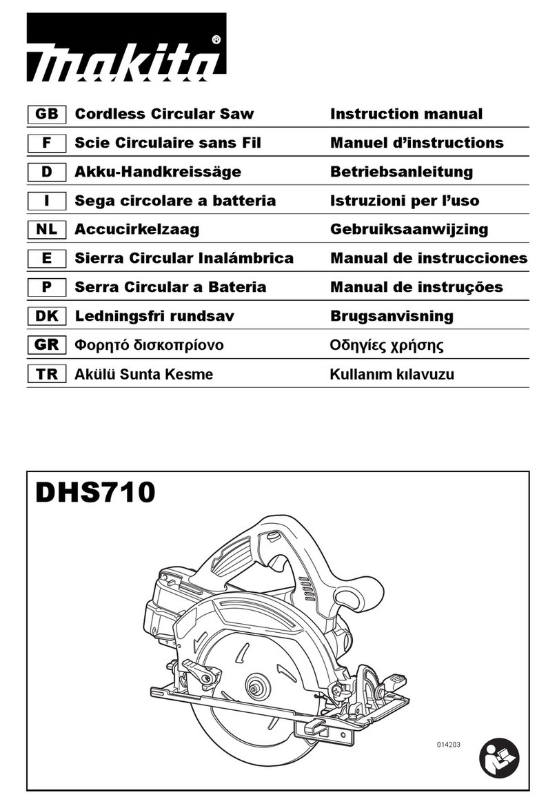 Makita DHS710Z instruction manual