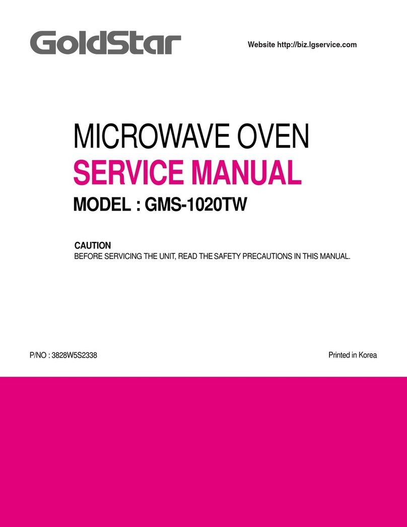 LG GoldStar GMS-1020TW User manual