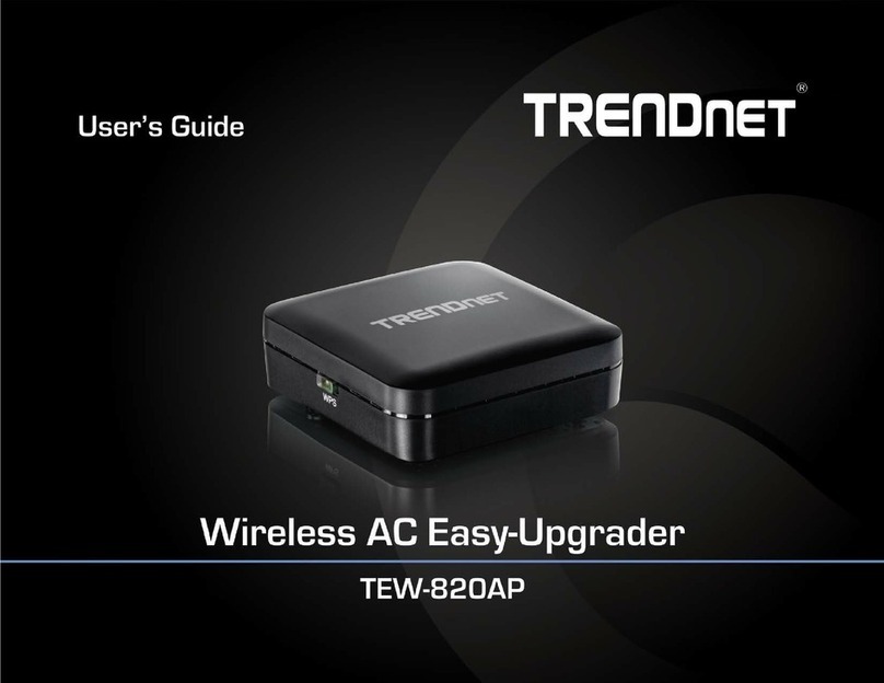 TRENDnet TEW-820AP User manual